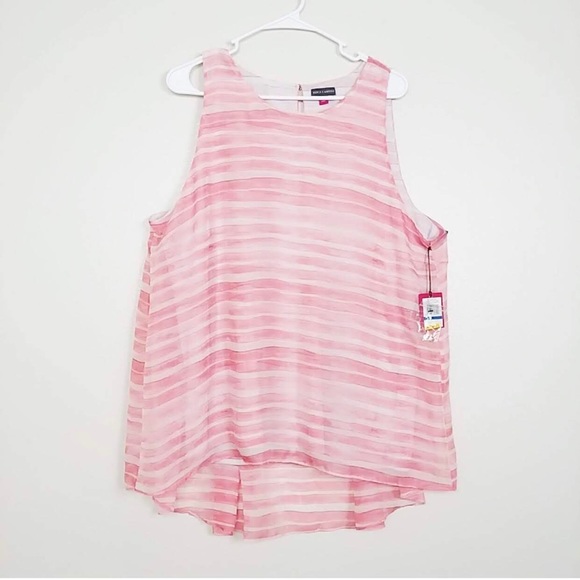 Vince Camuto Tops - NWT Vince Camuto Rossetto Blouse Striped XL #3100